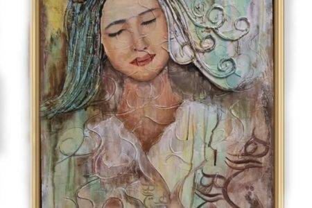 همراه با زنان هنرمند « بانوی هنرهای طرح و رنگ ، بهناز راد حسینی»