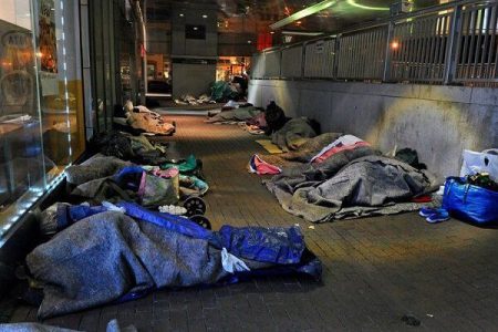 افزایش بی خانمان ها در اتحادیه اروپا