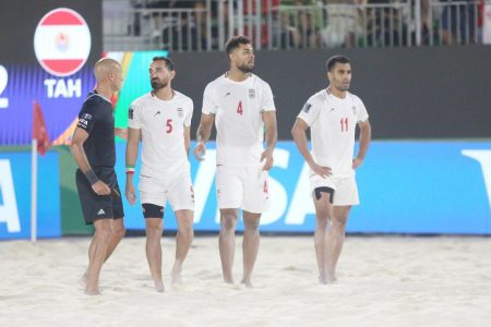 گزارش تصویری رقابت های جام جهانی فوتبال ساحلی دیدار ایران – تاهیتی در جام جهانی ۲۰۲۴ دبی