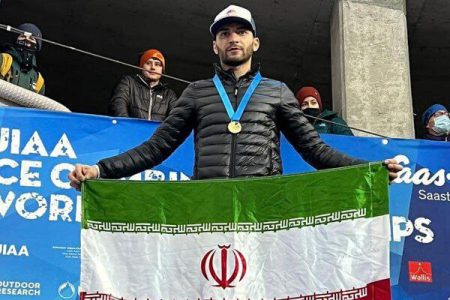 صفدریان قهرمان یخ نوردی سرعت جهان:با ۲۴ مدال آسیایی و جهانی ، یک بار تقدیر نشدم
